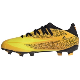 Scarpe da calcio Adidas X Speedflow Messi.3 Fg Jr GW7420 giallo gialli 1