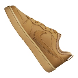 Nike Court Borough Low 2 (GS) Jr BQ5448-700 scarpe marrone multicolore 1