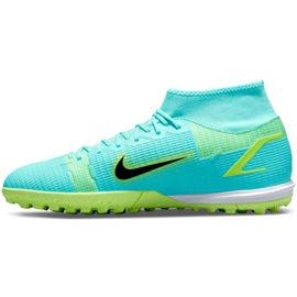 Nike Mercurial Superfly 8 Academy Tf M CV0953 403 scarpe da calcio blu 2