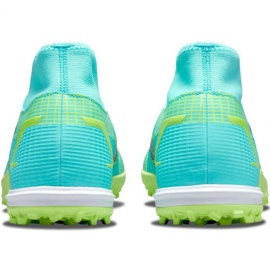 Nike Mercurial Superfly 8 Academy Tf M CV0953 403 scarpe da calcio blu 5