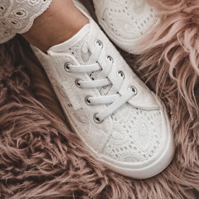 Sneakers traforate Big Star JJ374134 Bianche bianca 6