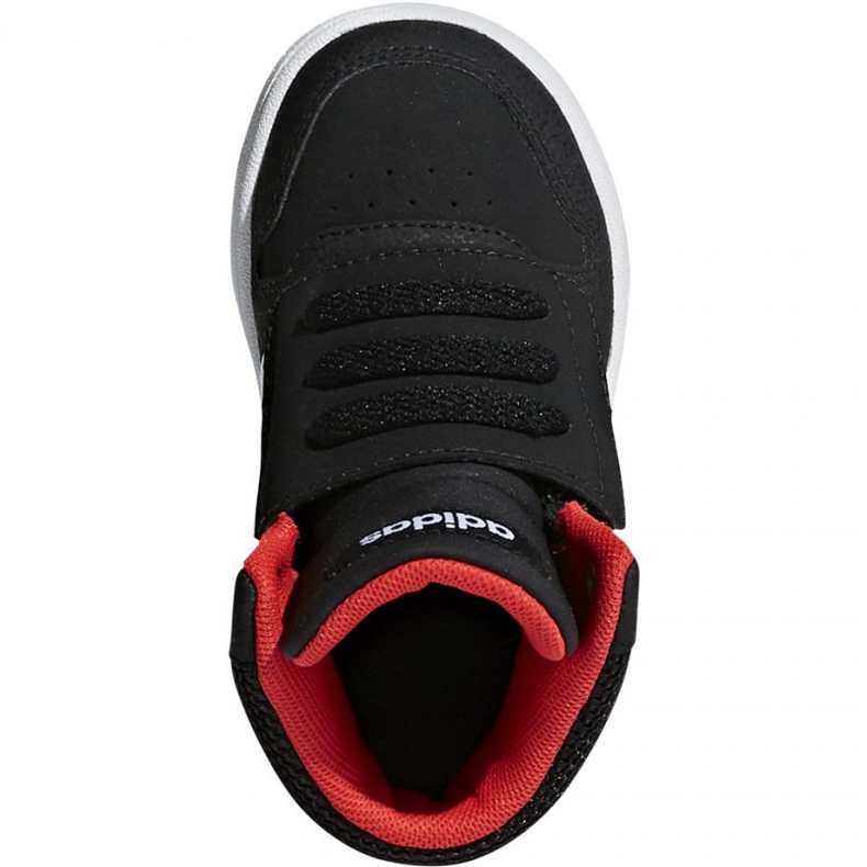 Scarpe adidas Hoops Mid 2.0 I Jr B75945 nero 1
