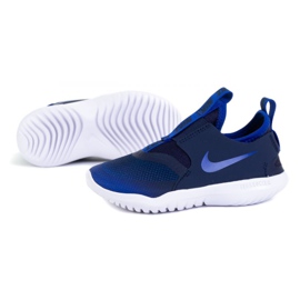 Nike Flex Runner (PS) Jr AT4663-407 scarpe blu navy blu 1