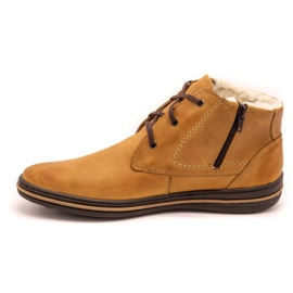 Polbut 339 scarpe rosse da uomo marrone arancia 1