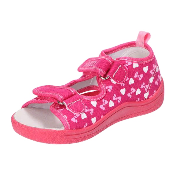 American Club Ciabatte sandali americane, inserto in pelle TEN19/22 Rosa 3