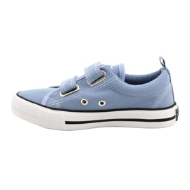 Sneakers blu americane American Club LH63/22 1