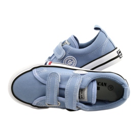 Sneakers blu americane American Club LH63/22 5