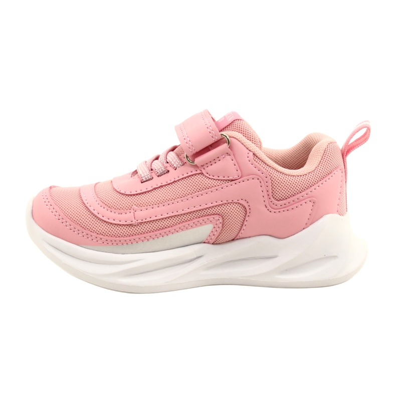Scarpe sportive da ragazza American Club HL58/22, di colore rosa 1