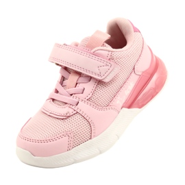 Scarpe sportive da bambina American Club ES72/22 rosa 3