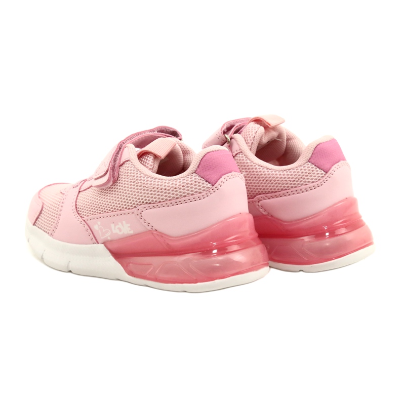 Scarpe sportive da bambina American Club ES72/22 rosa 5
