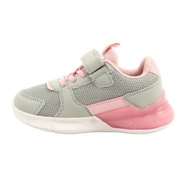 Sport per ragazze American Club ES72/22, grigio e rosa 1