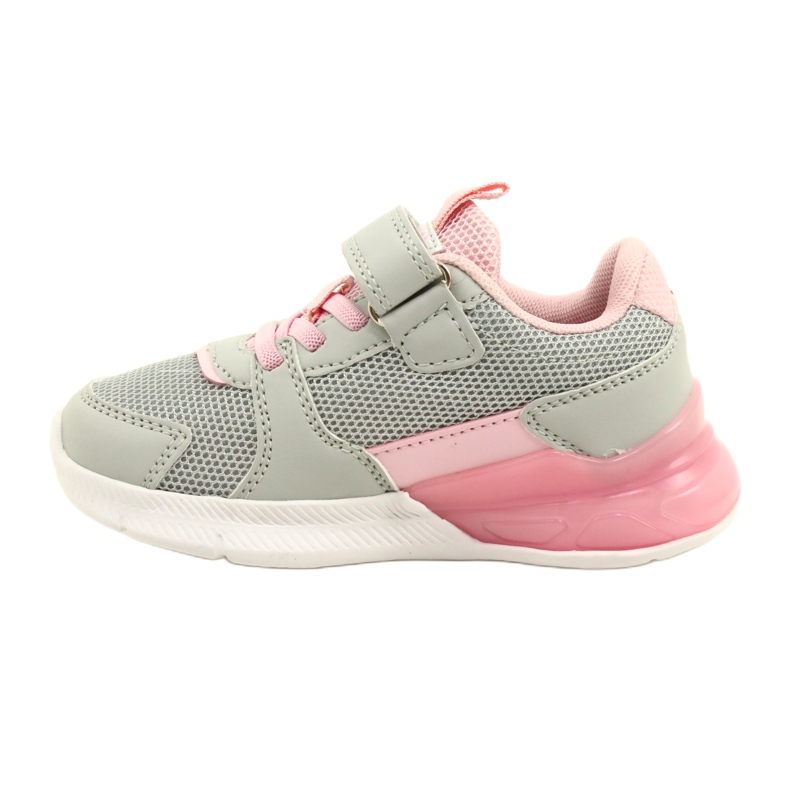 Sport per ragazze American Club ES72/22, grigio e rosa 1