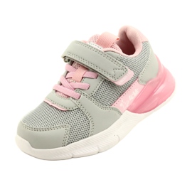 Sport per ragazze American Club ES72/22, grigio e rosa 3
