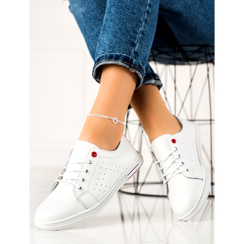 Filippo Sneakers in pelle bianca bianco 1