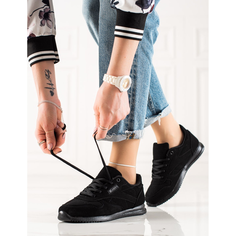 TRENDI Scarpe sportive classiche nero 2