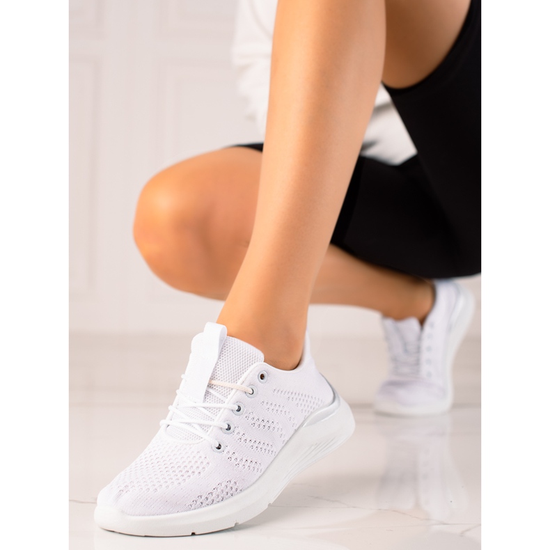 TRENDI Scarpe bianche chiare bianco 1