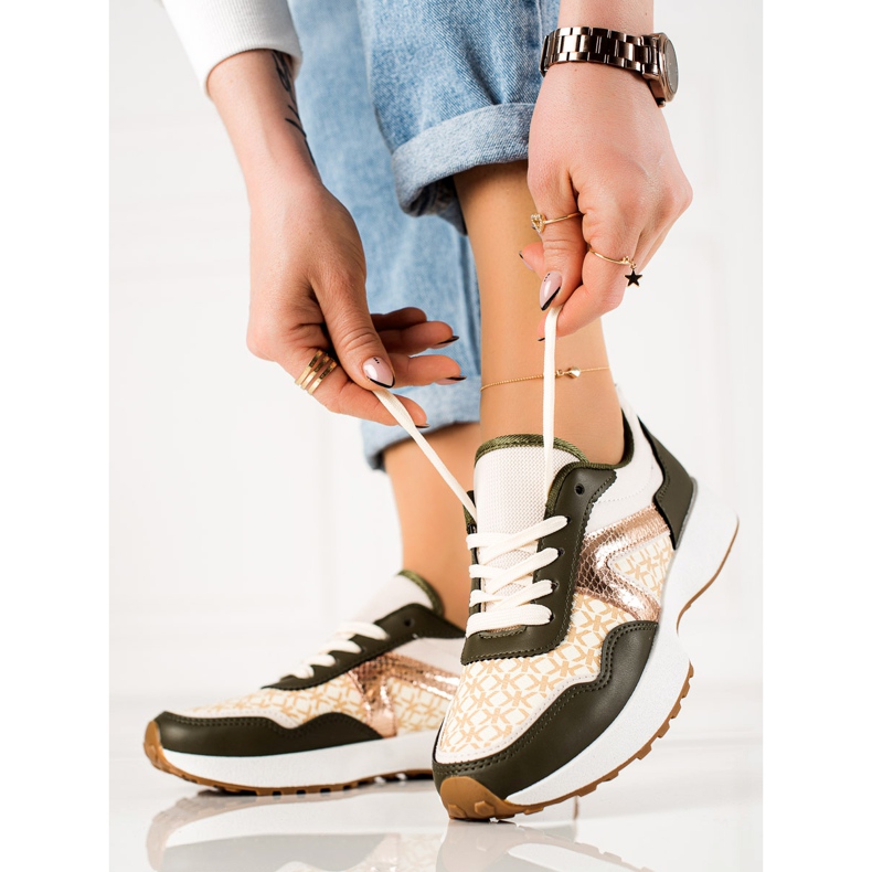 TRENDI Scarpe da ginnastica alla moda multicolore 1