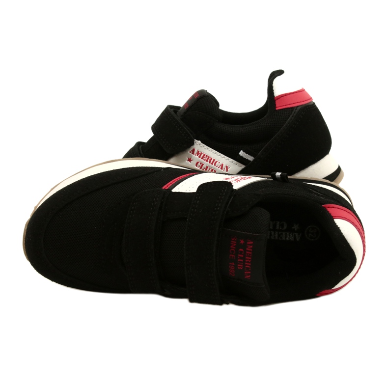 American Club Scarpe sportive nere nere club americano ES90/22 nero 4
