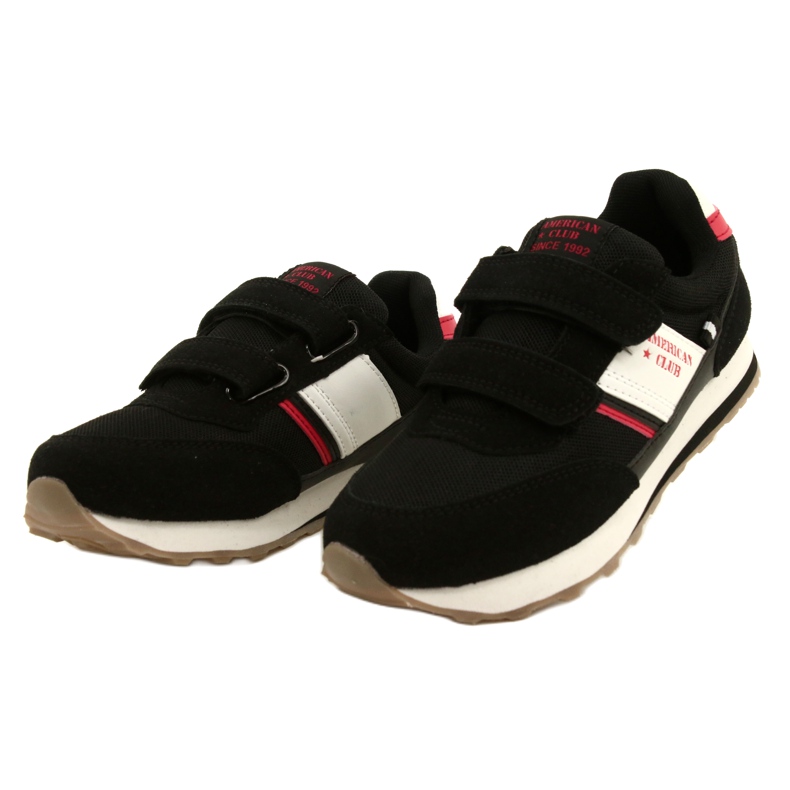 American Club Scarpe sportive nere nere club americano ES90/22 nero 2