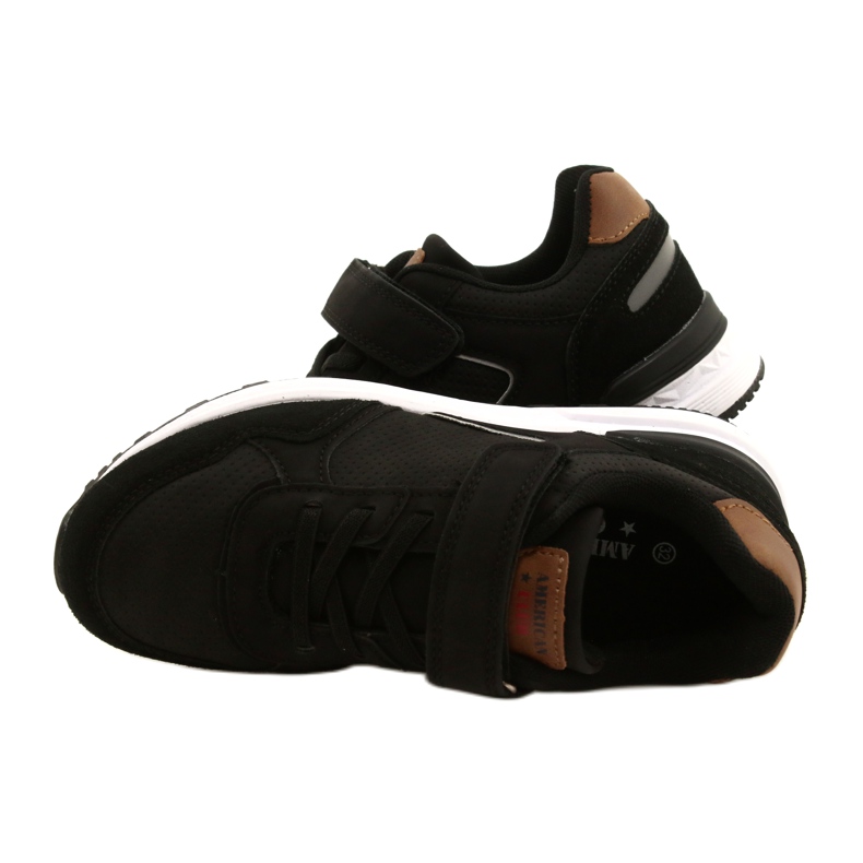 American Club AA16/22 Black Sports Shoes nero 5