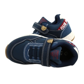 American Club Scarpe sportive americane ADI Velcro ES86/22 Navy blu 5