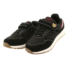 American Club Scarpe sportive americane con velcro ES86/22 nere nero 3