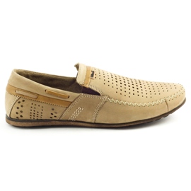 Olivier Mocassini da uomo in pelle 1413 marrone 1