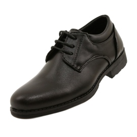 American Club Scarpe da comunione formale per bambini KOM36 / 22 nere nero 3