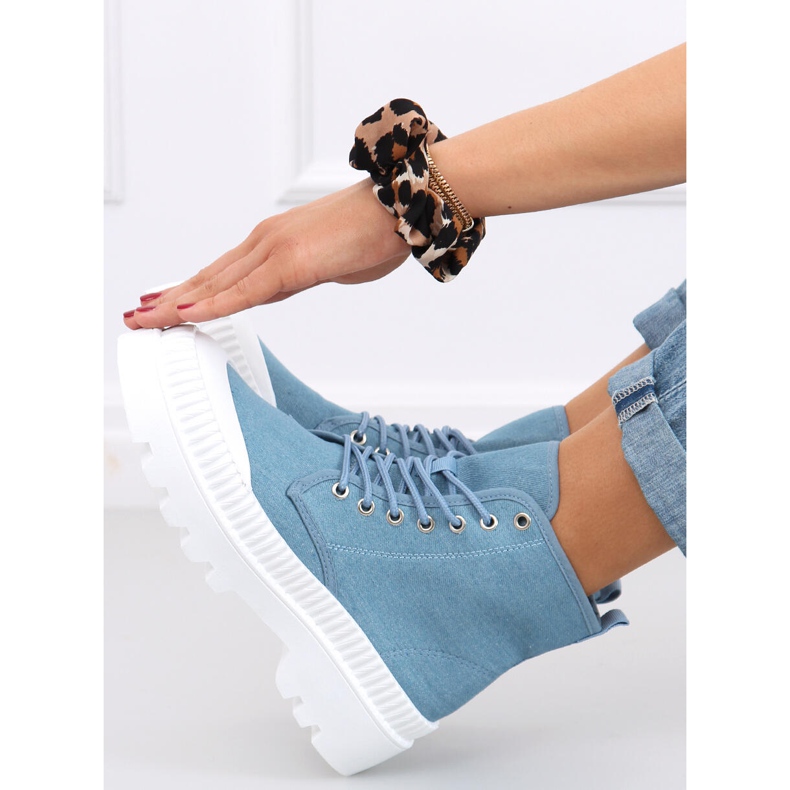Sneaker da trekking Costa Blu alla caviglia 1