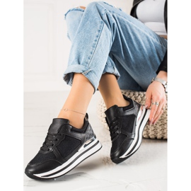 Diamantique Sneakers Nere Con Rete nero 2