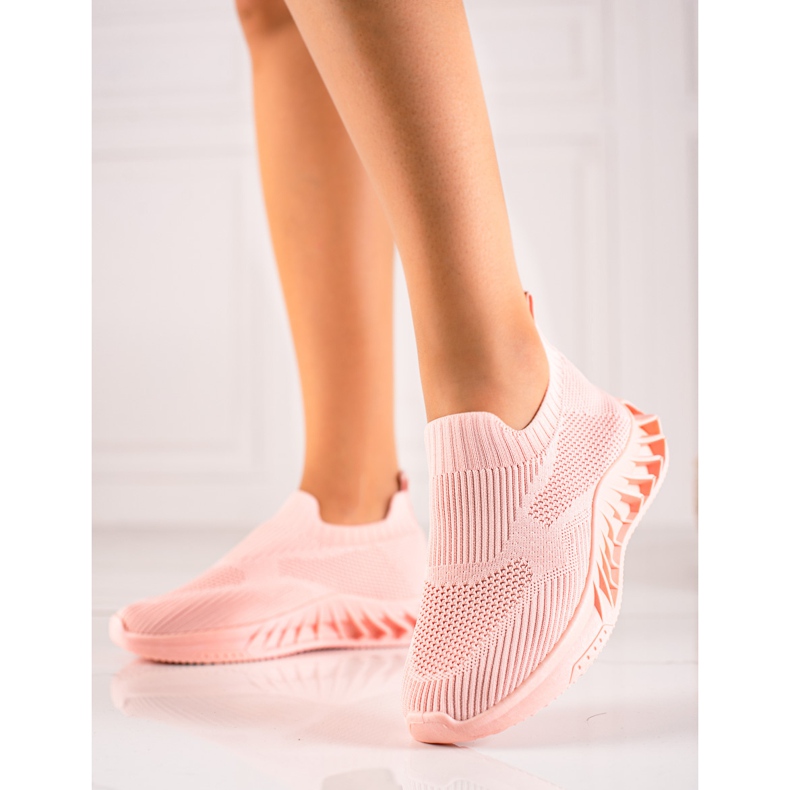 Seastar Scarpe slip-on alla moda rosa 1