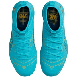 Scarpe da calcio Nike Mercurial Superfly 8 Academy Ic Jr DJ2860 484 blu blu 1