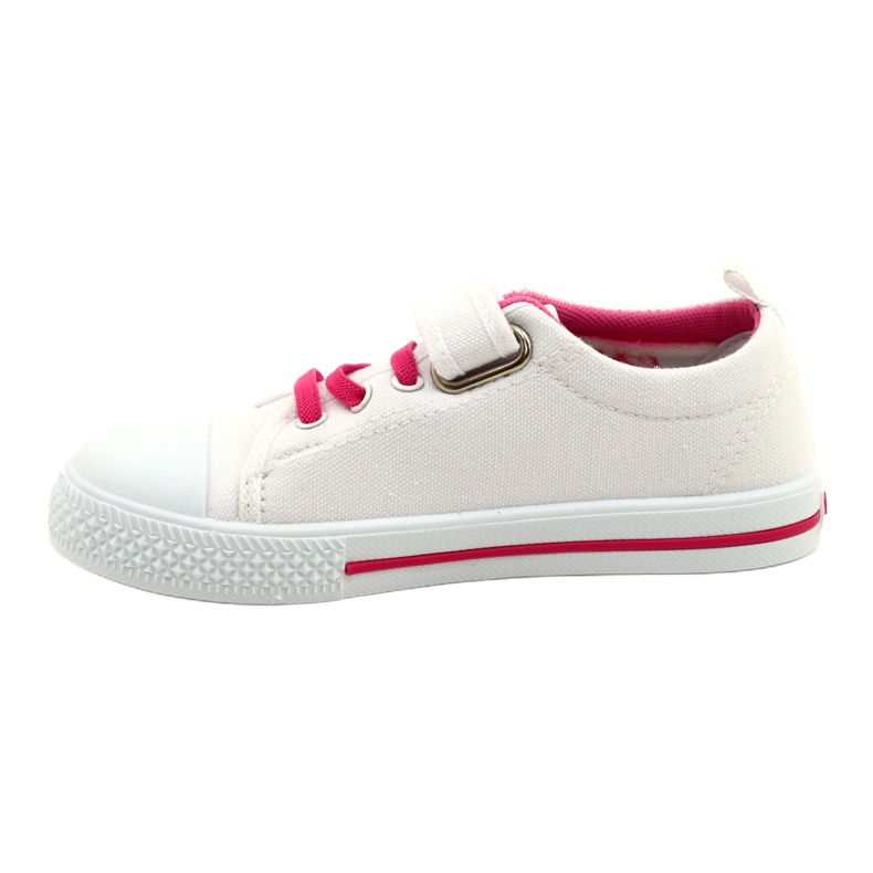 Sneakers Beety American Club inserto in pelle bianca 1