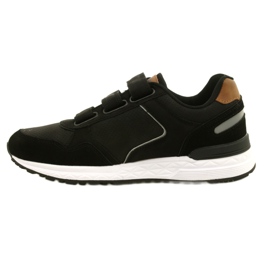American Club AA15/22 Scarpe sportive con velcro nere nero 1