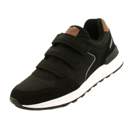 American Club AA15/22 Scarpe sportive con velcro nere nero 3