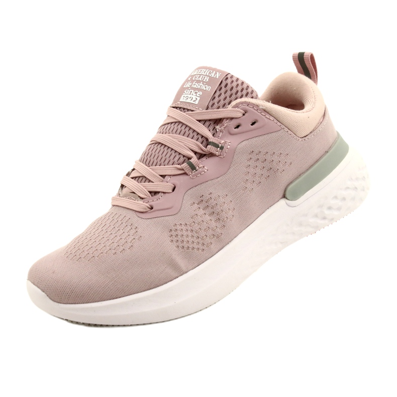 American Club Club americano femminile rosa WT102/22 Scarpe sportive 3