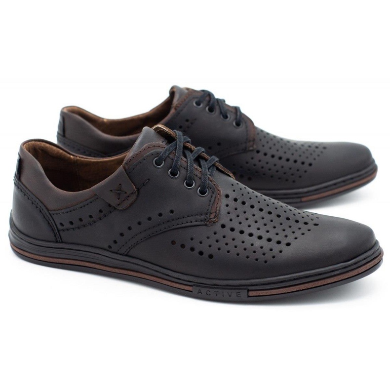 Polbut Scarpe casual da uomo 402 nere nero 2
