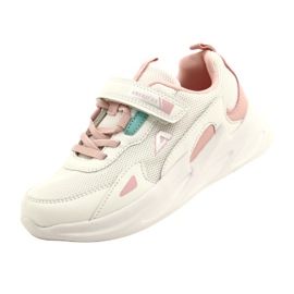 Scarpe sportive bianche American Club AA22/22 alla moda bianca 3