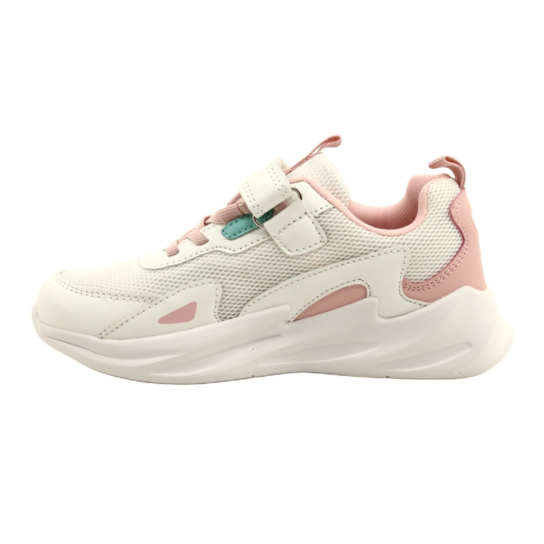 Scarpe sportive bianche American Club AA22/22 alla moda bianco 1