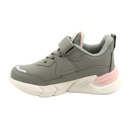 American Club Scarpe sportive in velcro con ologramma AA24/22 GRIGIO 1