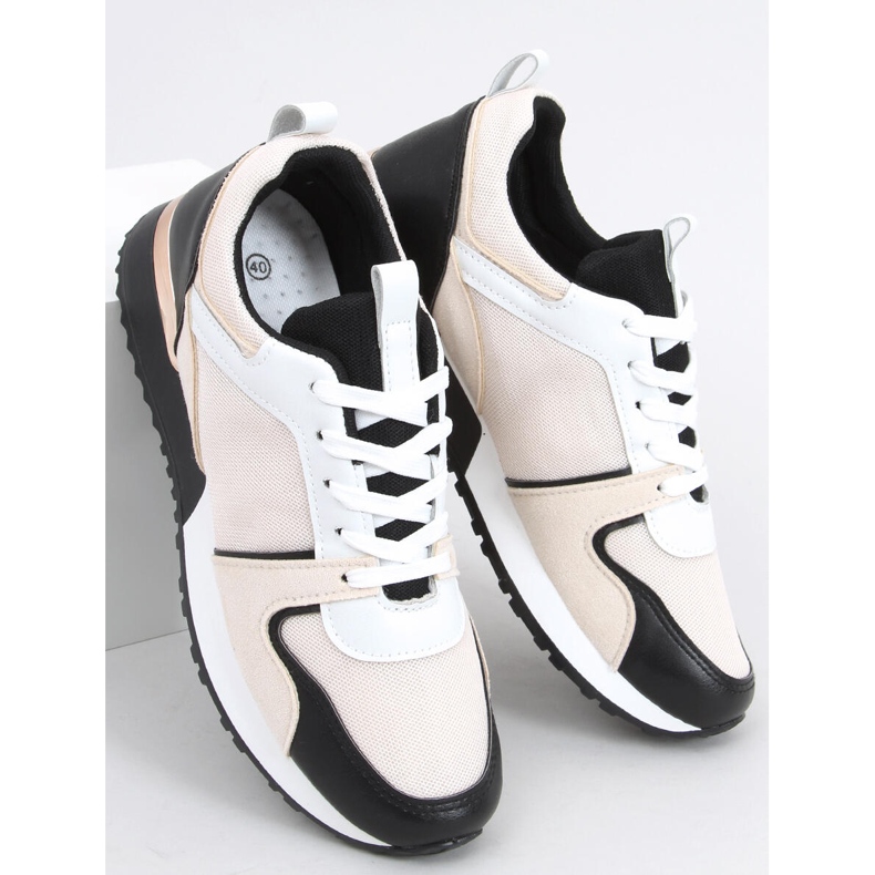 Sneakers Montse NERO / BEIGE 1