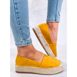 Espadrillas da donna Pilar Yellow giallo 1