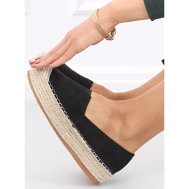 Espadrillas da donna Pilar nere nero 1