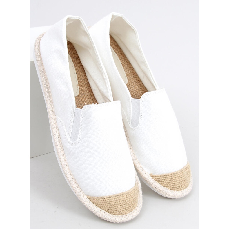 Espadrillas da donna Alba White bianca 1