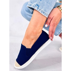 Espadrillas da donna Alba Navy blu 2