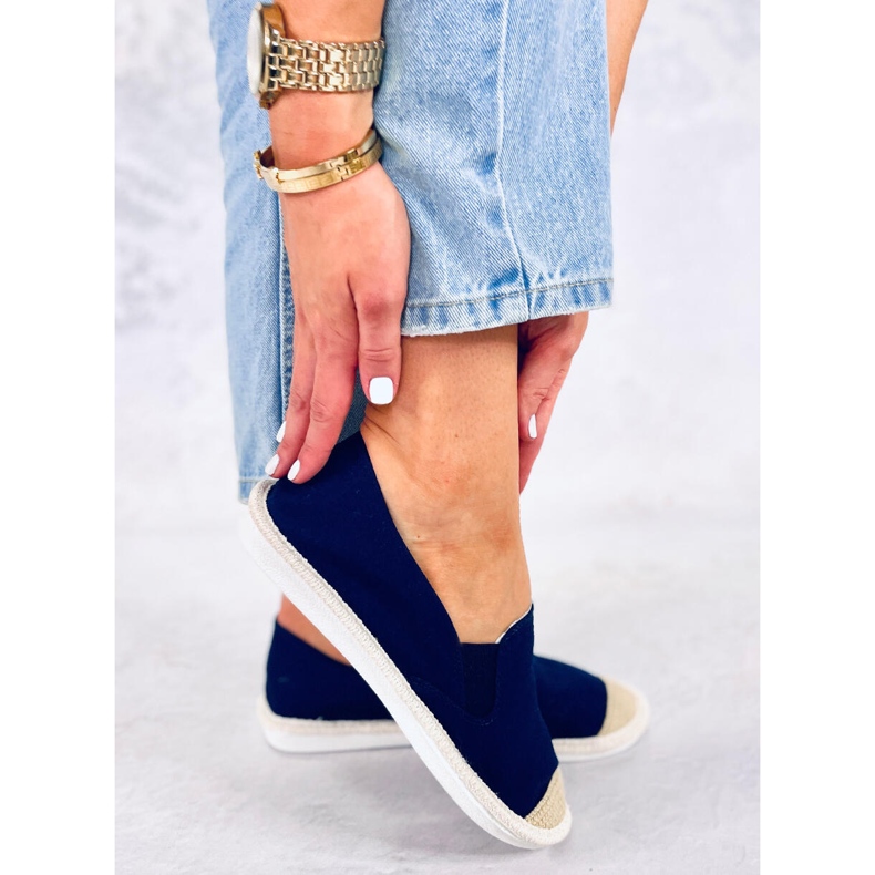 Espadrillas da donna Alba Navy blu 1