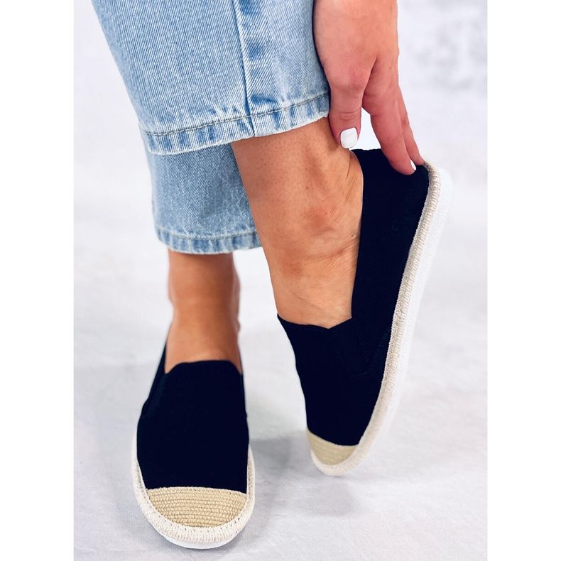 Espadrillas da donna Alba Black nero 1