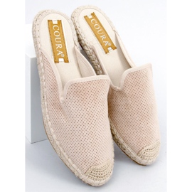 Ciabatte espadrillas da donna Carmen Beige 2