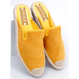 Ciabatte da donna Carmen Yellow espadrillas giallo 2