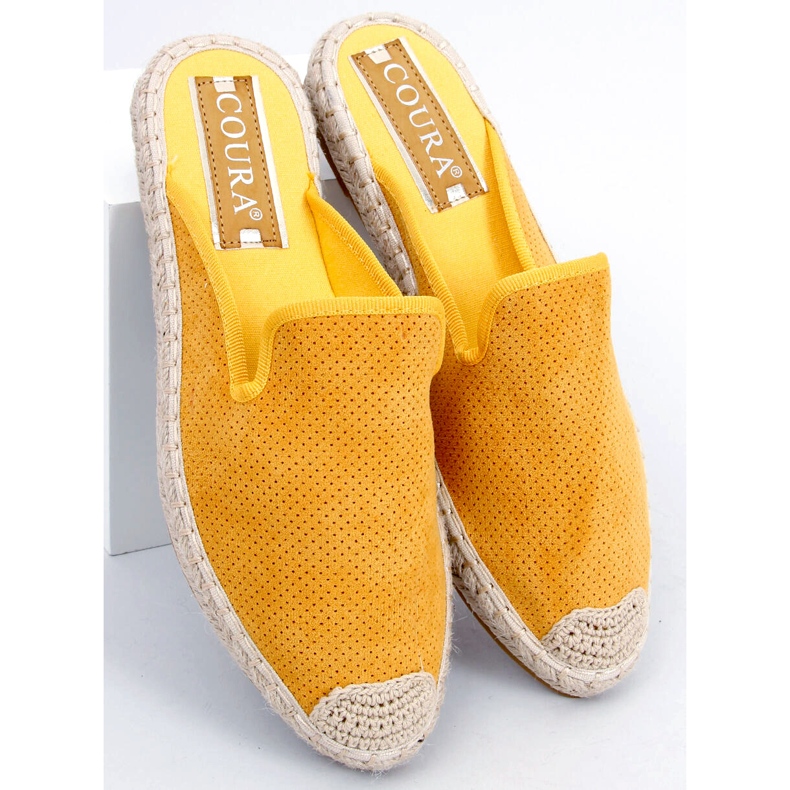 Ciabatte da donna Carmen Yellow espadrillas giallo 2